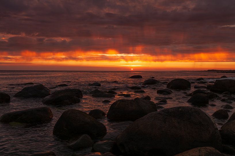 Burning sky by Jiri Viehmann