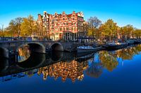 Blick von der Papiermolensluis in Amsterdam, 2021 - 17