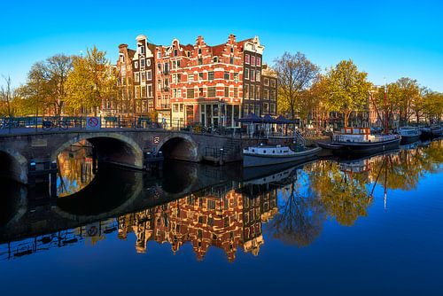 Uitzicht vanaf de Papiermolensluis in Amsterdam, 2021 - 17