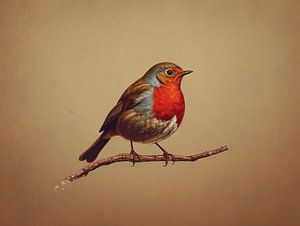 Robin in seiner ganzen Pracht