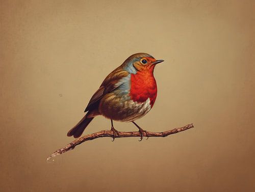 Robin in his splendour