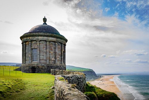 Mussenden Temple at the edge