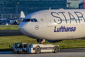 Lufthansa Airbus A340-300 in den Farben der Star Alliance.