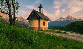 Kapelle Lockstein, Berchtesgaden, Bayern, Deutschland von Henk Meijer Photography