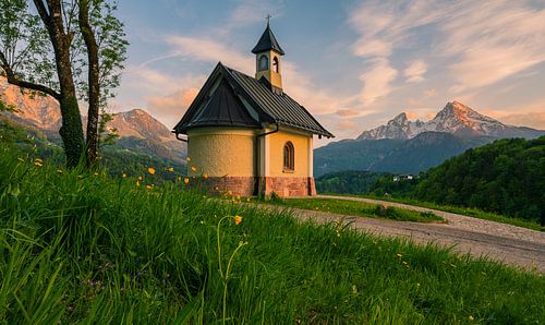 Lockstein Kapel, Berchtesgaden, Beieren, Duitsland