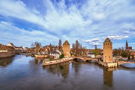 FRANCE : VUE DU BARRAGE VAUBAN - STRASBOURG