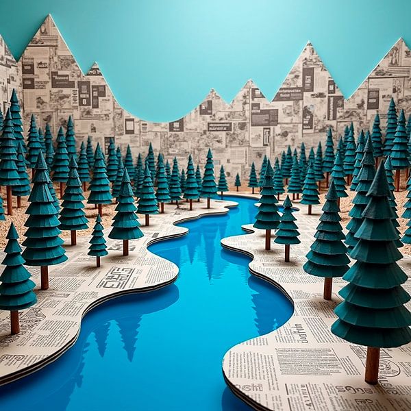 Berge voll Papier von CASTILO