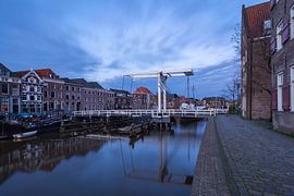 Schälbrücke mit schönen Wolken von Rick Kloekke