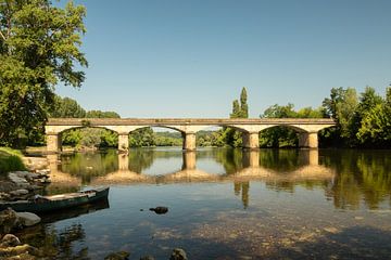 Brug over de Dordogne van M. B. fotografie