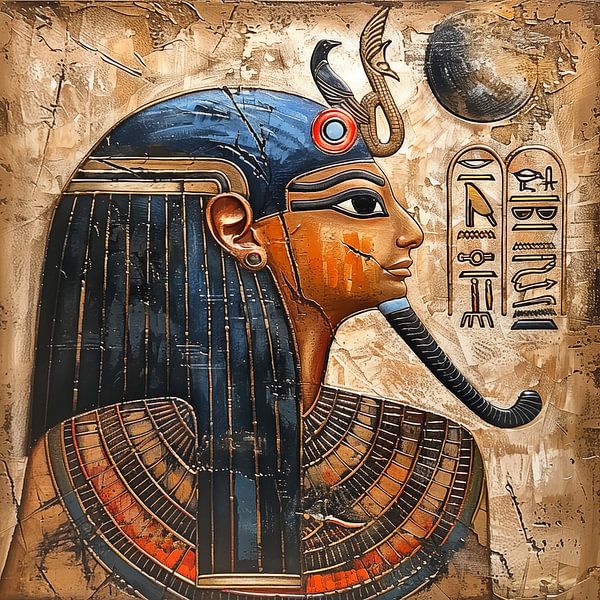 Egyptian mural by Black Coffee