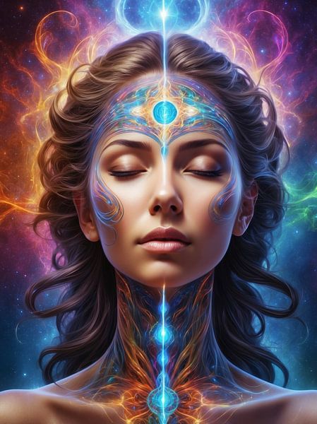 meditatie potret vrouwen van hisam colours