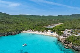 Curacao - Drone shot of Grote Knip by Keesnan Dogger Fotografie