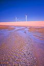 Wind turbines on the beach by Leon Okkenburg thumbnail