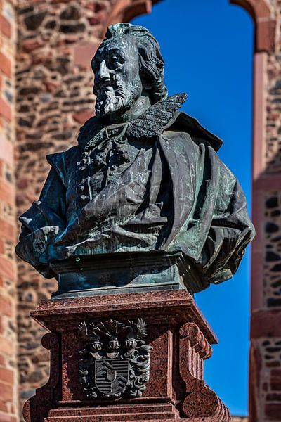 Porträt des Grafen Philipp Ludwig II. in Hanau von Thomas Riess