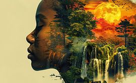 Nature Collage | Collage | Modern by Wonderful Art