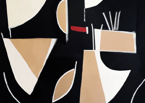 Moderner Auszug "Symbole"