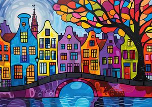 Maisons sur le canal