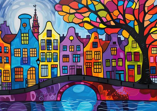 Maisons sur le canal