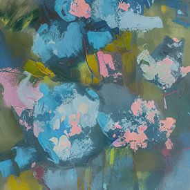 abstract bouquet by Karin vanBijlevelt