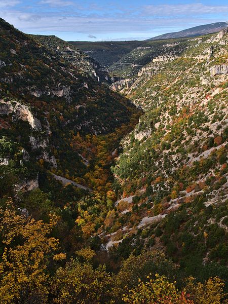 Gorges de la Nesque en automne par Timon Schneider