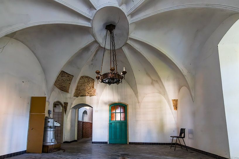 Interieur kelder Kasteel Gemert. van Huub de Bresser