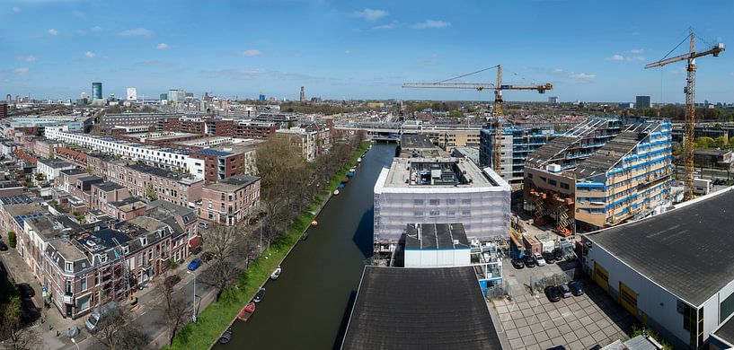 Uitzicht over Utrecht vanaf watertoren Rotsoord. van De Utrechtse Internet Courant (DUIC)