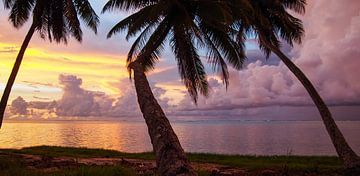 Amuri Beach, Aitutaki - Cook Islands von Van Oostrum Photography