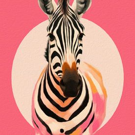 Zebra Art von J.O. Han
