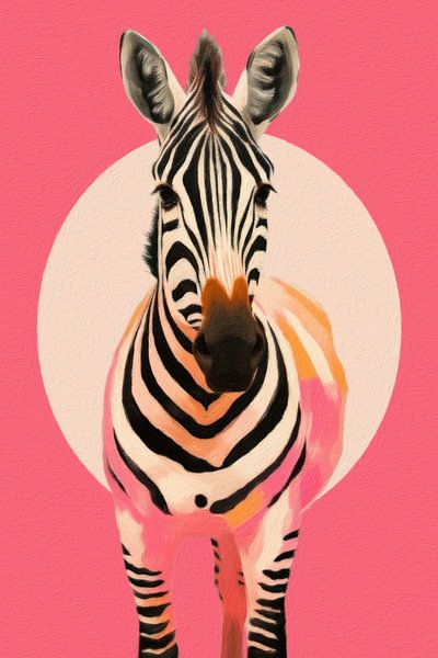 Zebra Art by J.O. Han