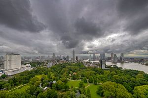 Rotterdam vom Euromast aus