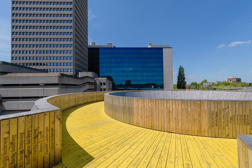 Luchtsingel Rotterdam centre, Hollande méridionale, Pays-Bas par Martin Stevens