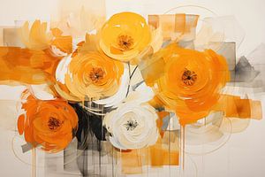 Abstrakte Blumen von Bert Nijholt