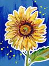 Zonnige bloem van ART Eva Maria thumbnail