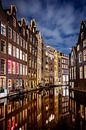 Les maisons au bord du canal d'Amsterdam par Fotografiecor .nl Aperçu