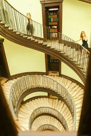 grafische Darstellung von Häusern und Treppen