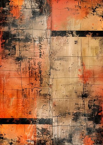 Abstracte barsten nr. 1