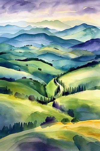 Uitgestrekt landschap