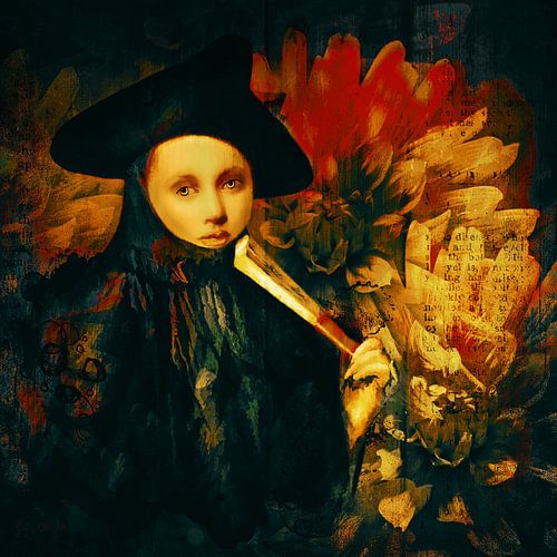 The lady with the Fan