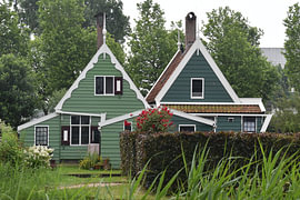 At the Zaanse Schans 2 by Erik Buitenhuis