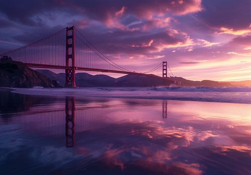Golden Gate bridge view