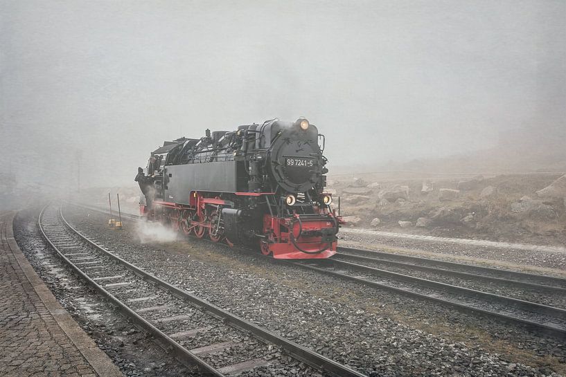 Locomotive à vapeur | Harz | Brockenbahn par Marianne Twijnstra