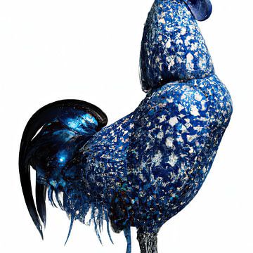 Blue Rooster by Captain Chaos