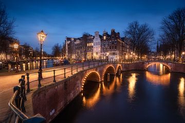 Amsterdam Keizersgracht in de Avond