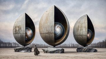 Sferen van oneindigheid van Klaus Tesching - Art-AI