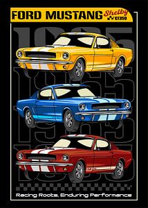 Ford Mustang Shelby GT350 Muscle Car