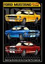 Ford Mustang Shelby GT350 Muscle Car by Adam Khabibi thumbnail