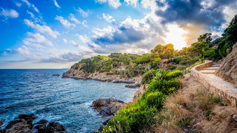 Sunset Costa Brava by Jacco van der Zwan