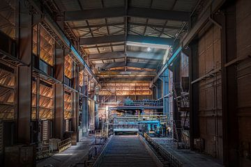 Hall d'usine abandonné d'Urbex sur Col Fotooss