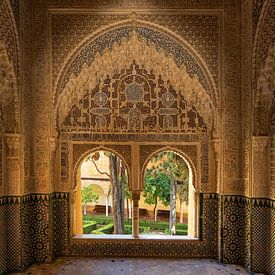 Alhambra de Grenade, Mirador de Daraxa. sur Hennnie Keeris