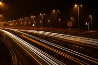 Highway by night